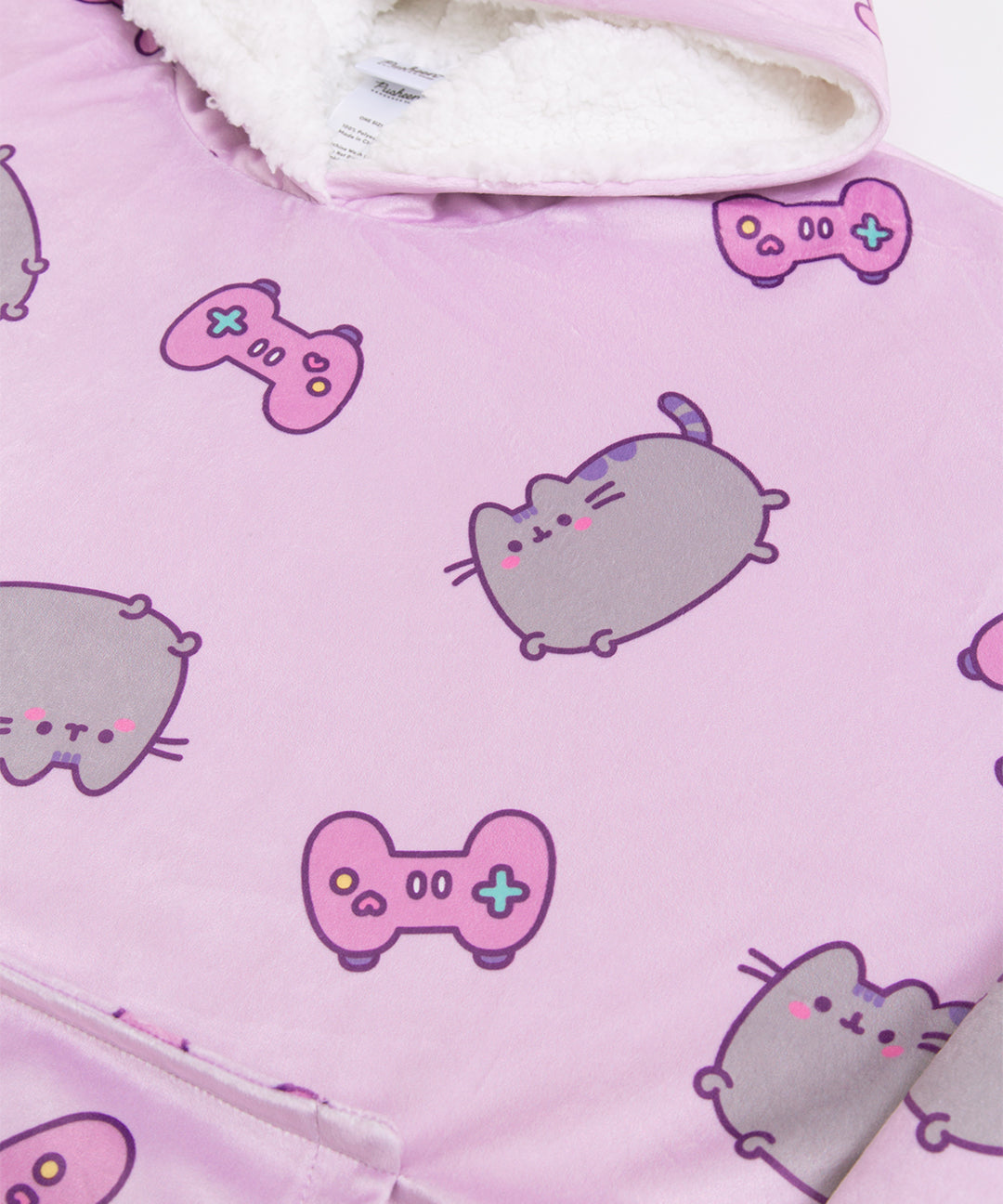 Gamer Pusheen Wearable Blanket Hoodie