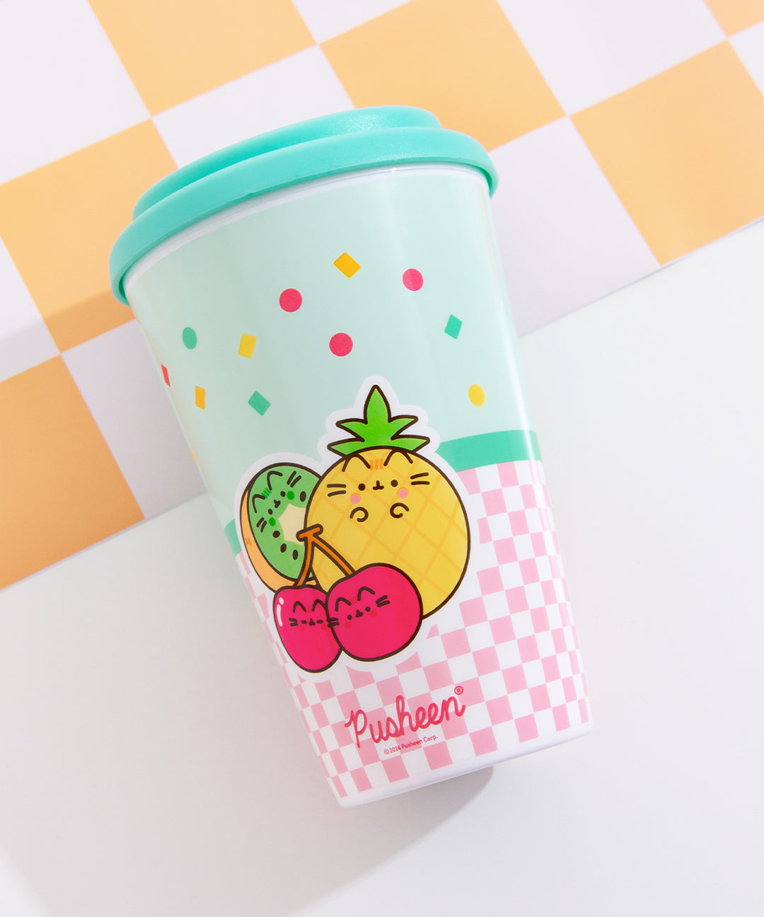 Pusheen Fruits Travel Mug