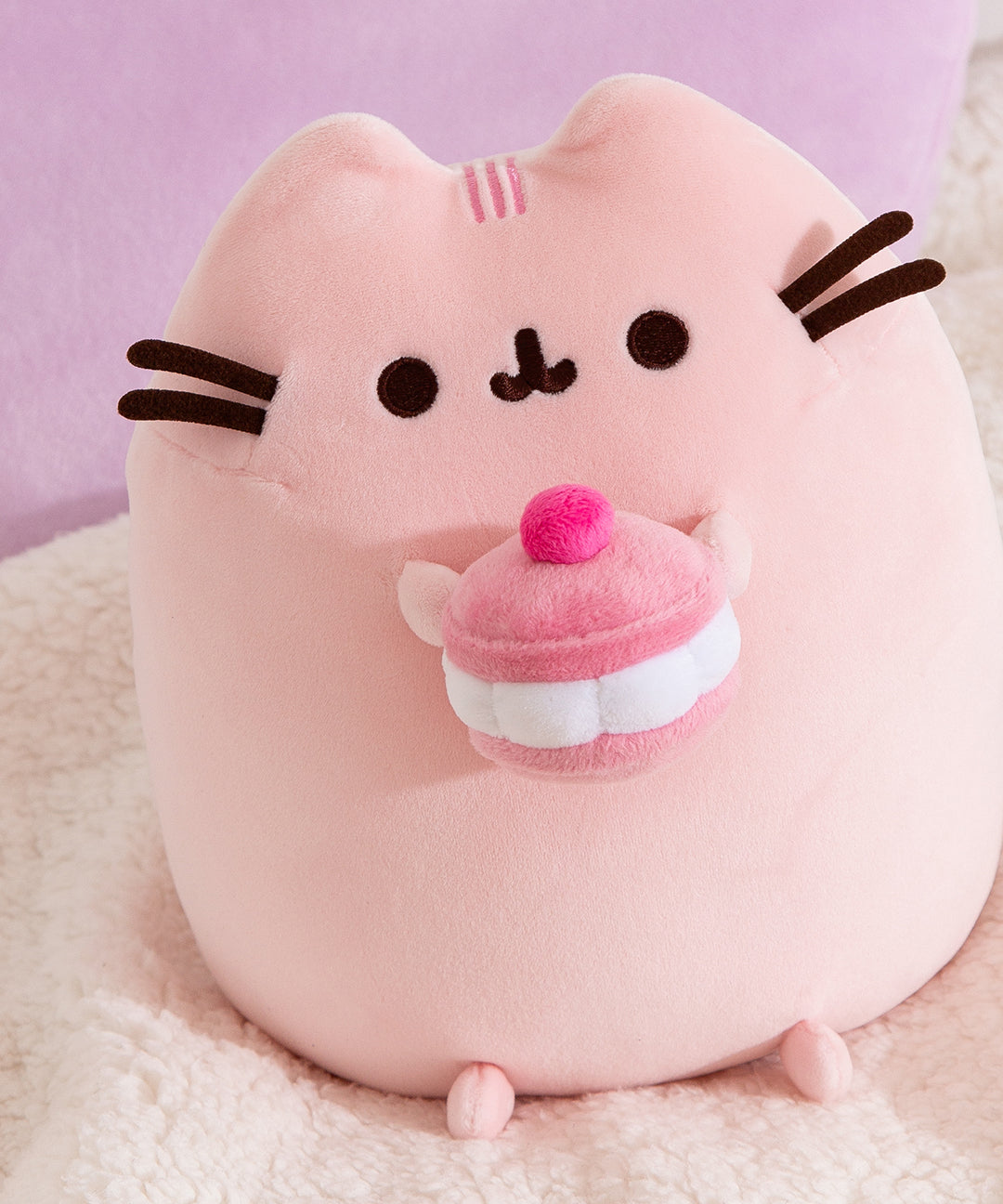 Pusheen Sweets Cherry Macaron Squisheen Plush