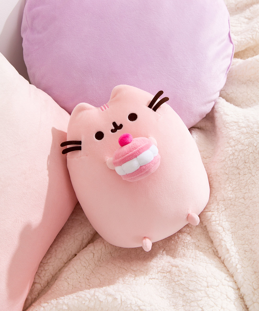 Pusheen Sweets Cherry Macaron Squisheen Plush