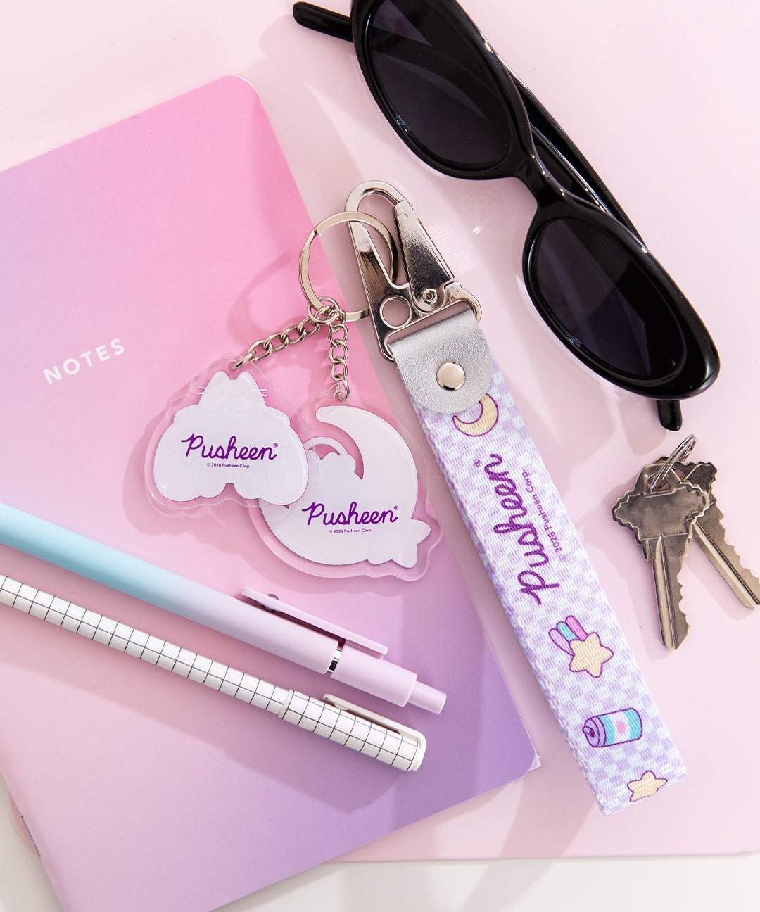 Gamer Pusheen Controller Keystrap