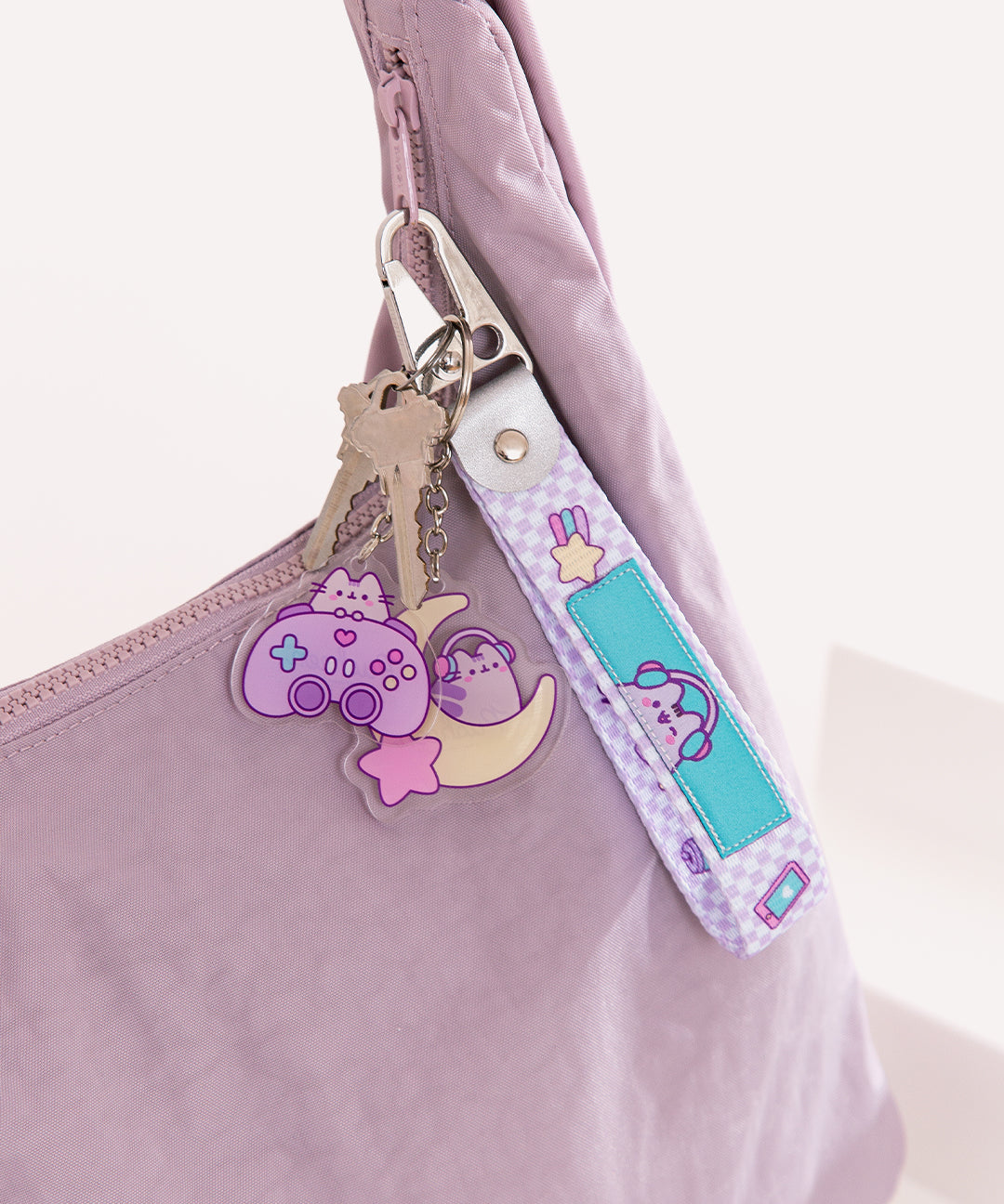 Gamer Pusheen Controller Keystrap