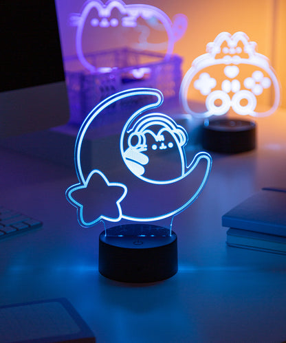 Gamer Pusheen Moon Otaku Lamp