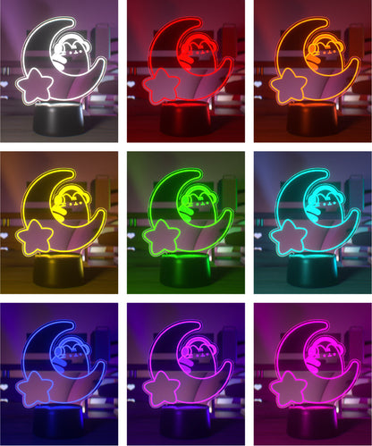 Gamer Pusheen Moon Otaku Lamp