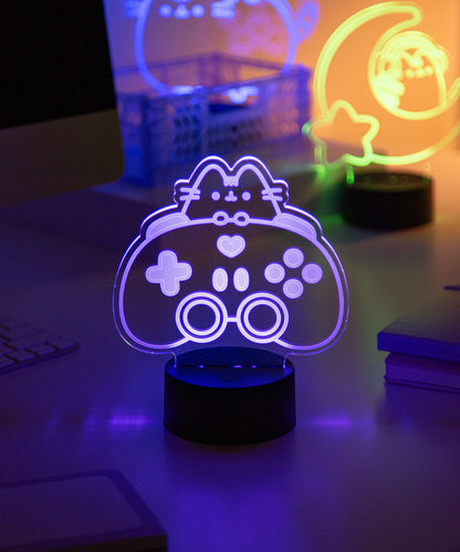 Gamer Pusheen Otaku Lamp