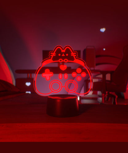 Gamer Pusheen Otaku Lamp
