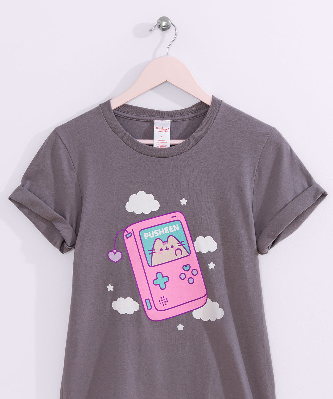 Gamer Pusheen Retro Handheld Tee