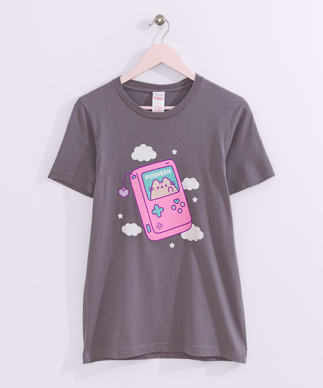 Gamer Pusheen Retro Handheld Tee