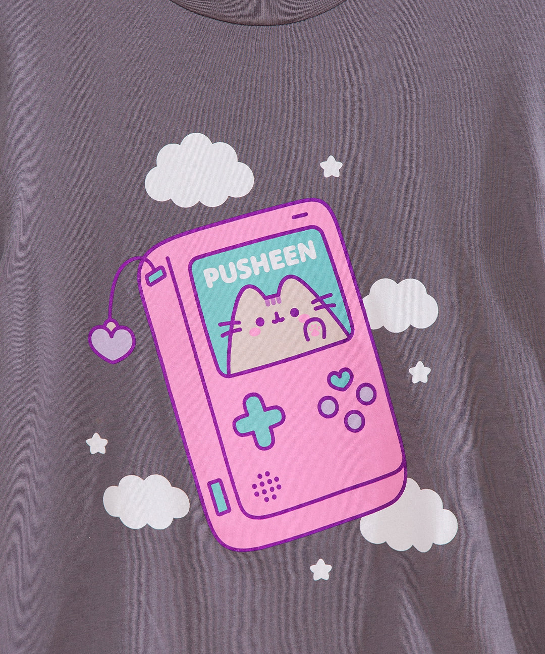 Gamer Pusheen Retro Handheld Tee