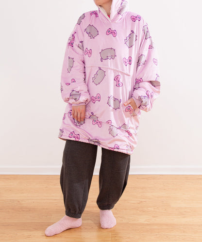 Gamer Pusheen Wearable Blanket Hoodie