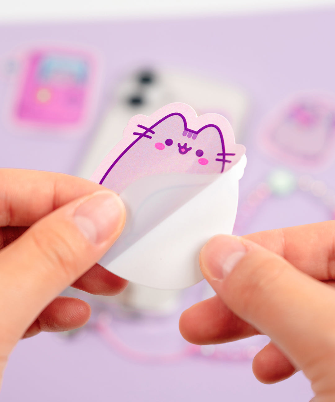 Gaming Pusheen Phone Stickers