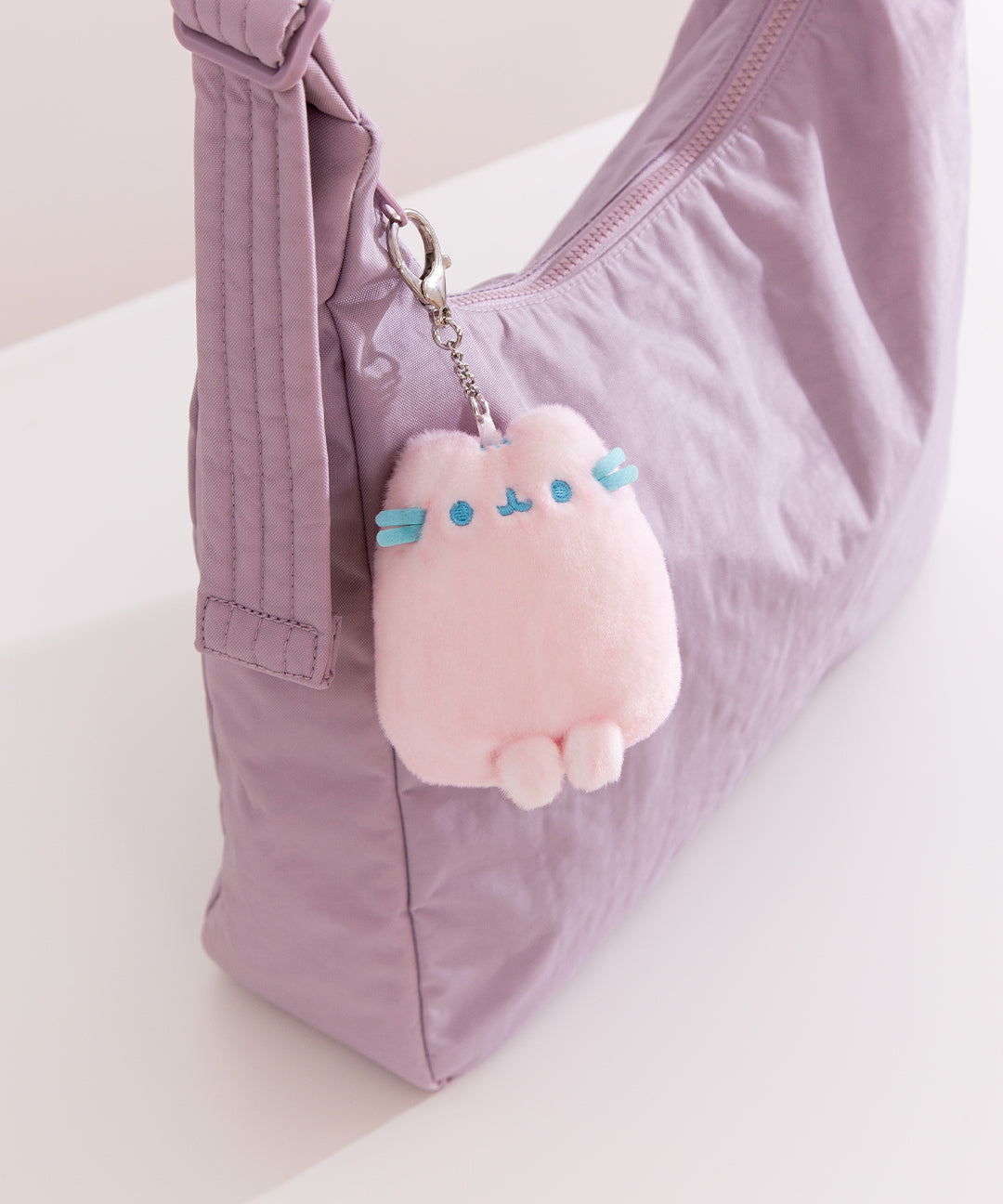 Pink Dreamsheen Bag Charm
