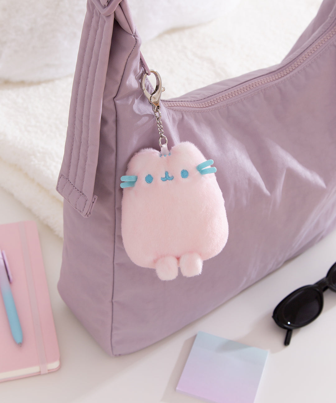 Pink Dreamsheen Bag Charm
