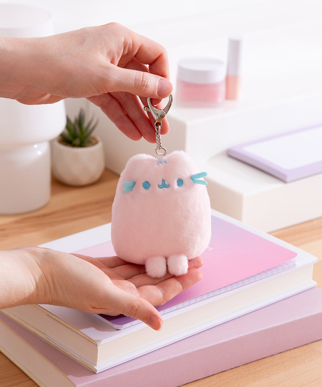 Pink Dreamsheen Bag Charm