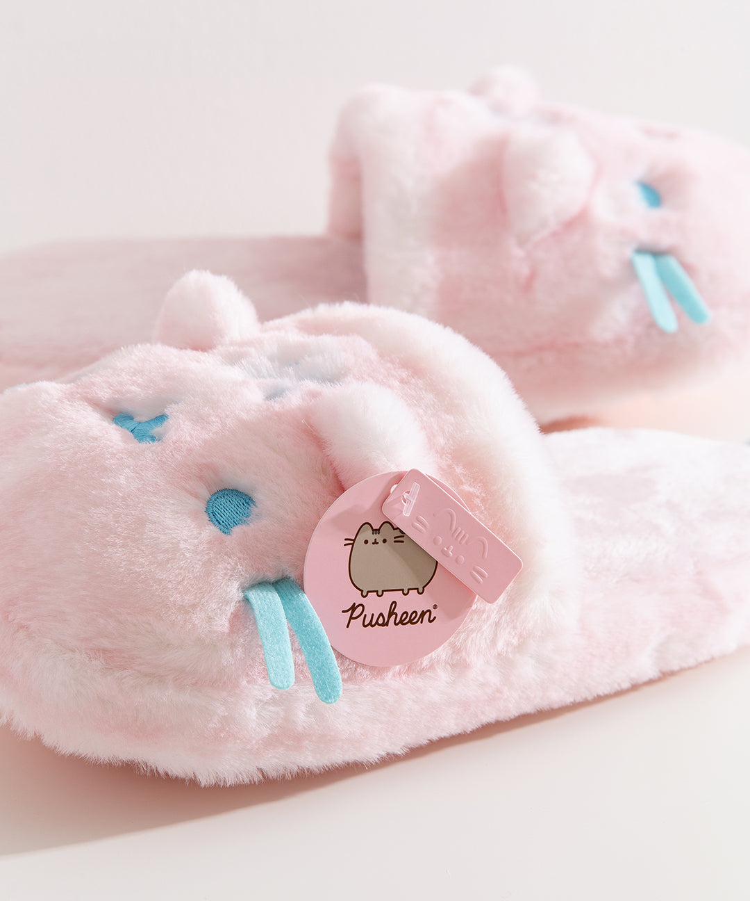 Pink Dreamsheen Plush Slippers