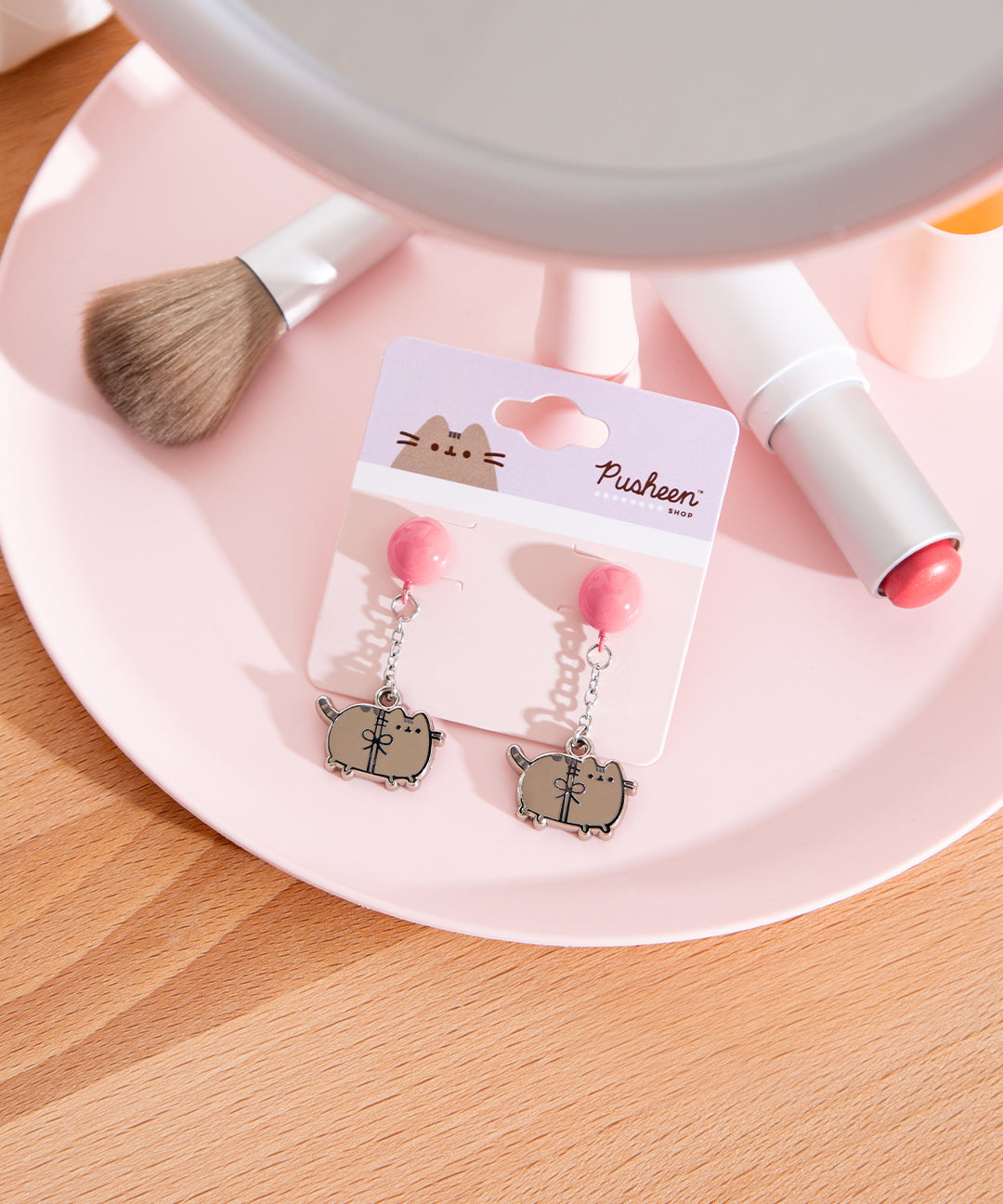 Pusheen Balloon Dangle Earrings