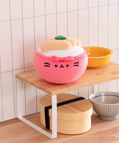 Pusheen Katsu Rice Bowl Plush