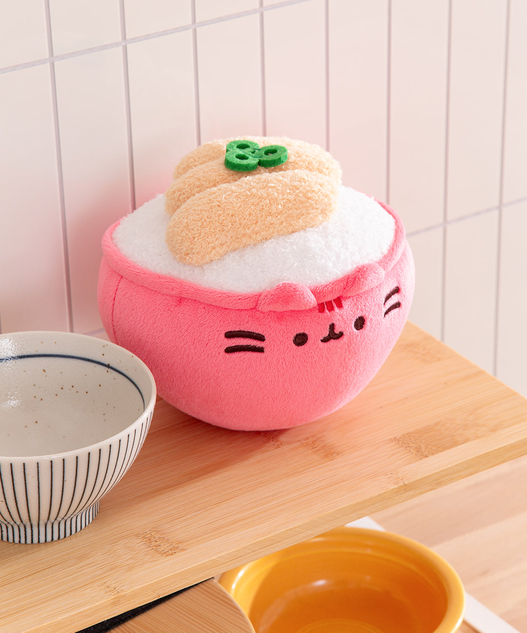 Pusheen Katsu Rice Bowl Plush