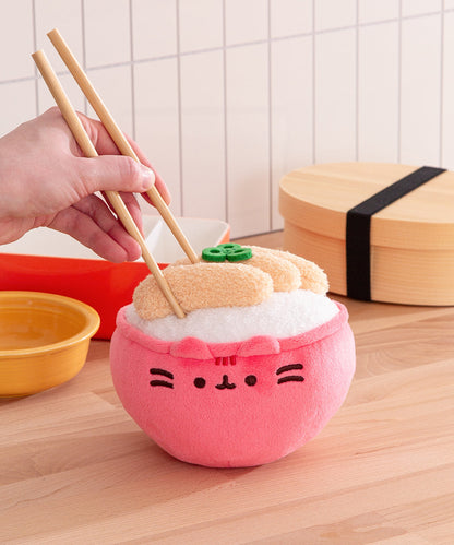 Pusheen Katsu Rice Bowl Plush