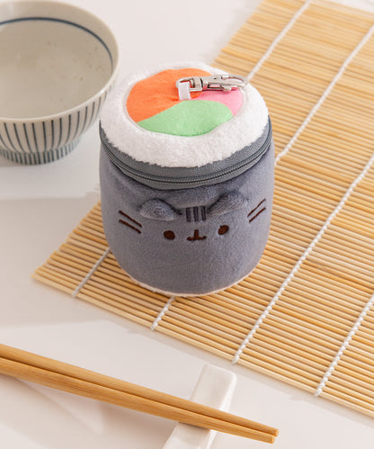 Pusheen Sushi Reusable Bag Keychain Plush