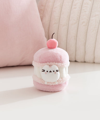 Pusheen Sweets Cherry Macaron Plush 2-pc Environment