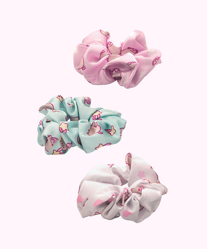 Pusheen 3-Pack Hair Scrunchies