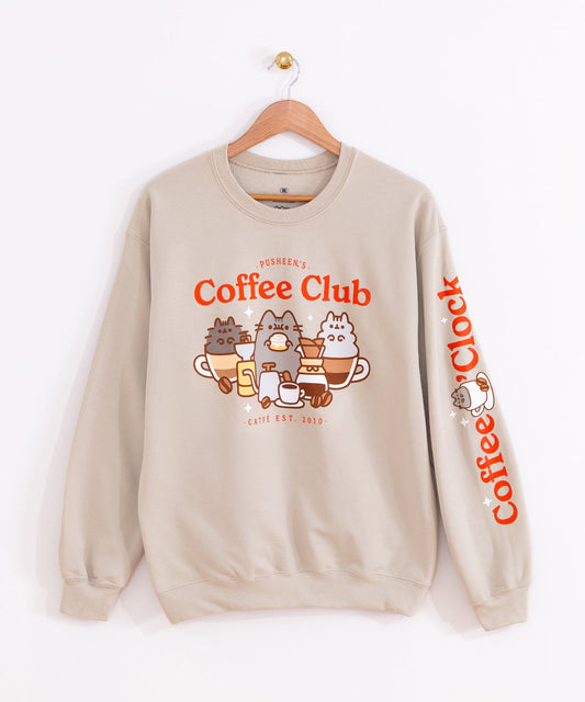 Pusheen Coffee Club Unisex Sweatshirt