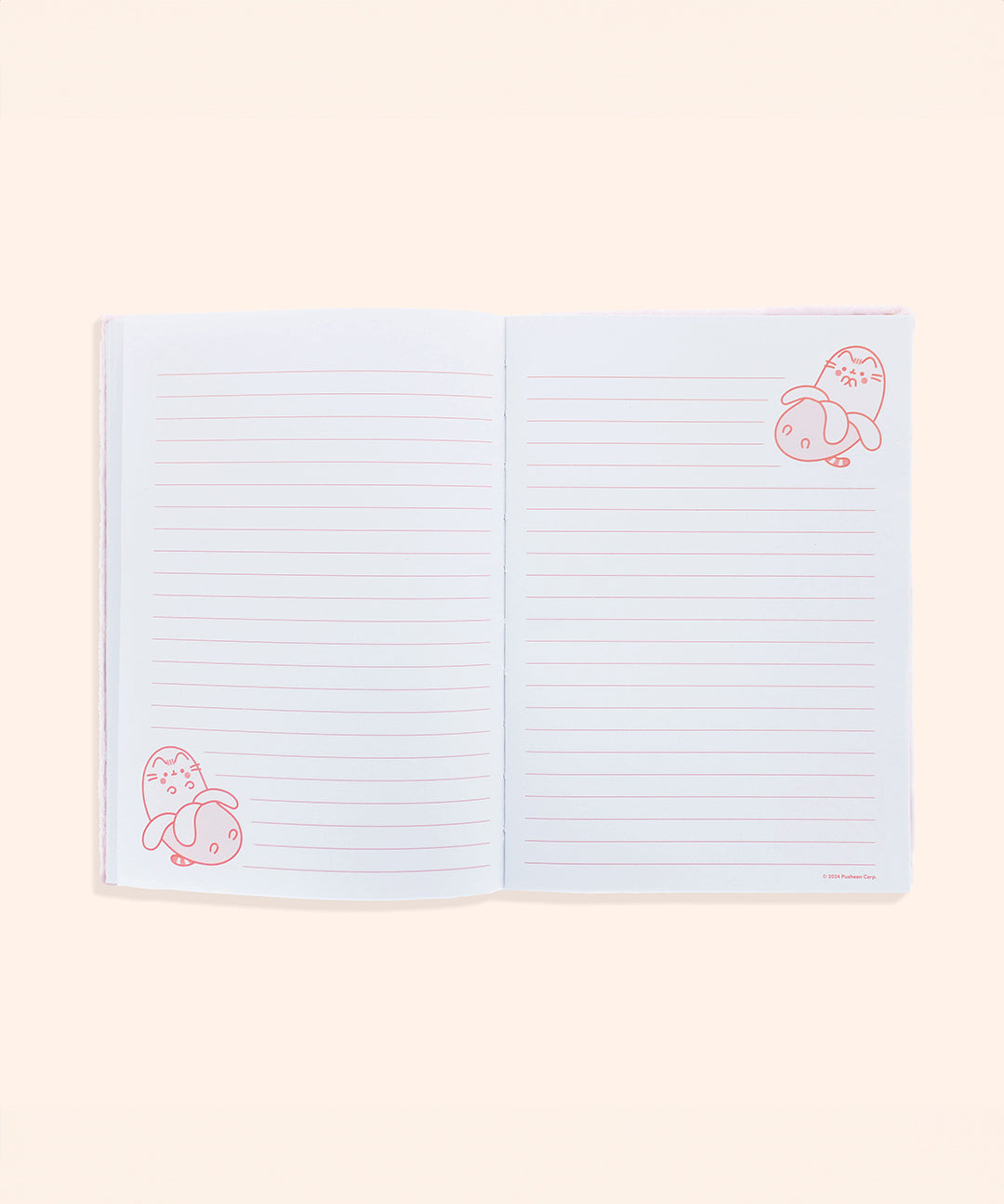 Pusheen Fruits Plush Notebook