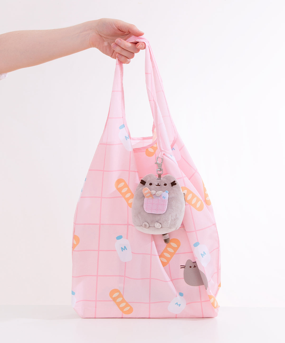 Pusheen Reusable Bag Keychain Plush