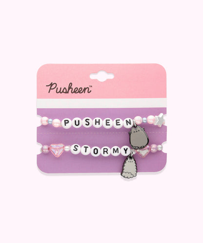 Pusheen & Stormy Best Friends Bracelet Set