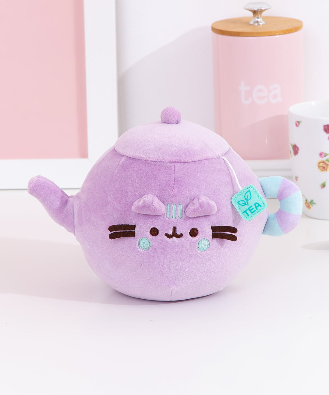 Pusheen's Kitchen Teapot Squisheen Plush