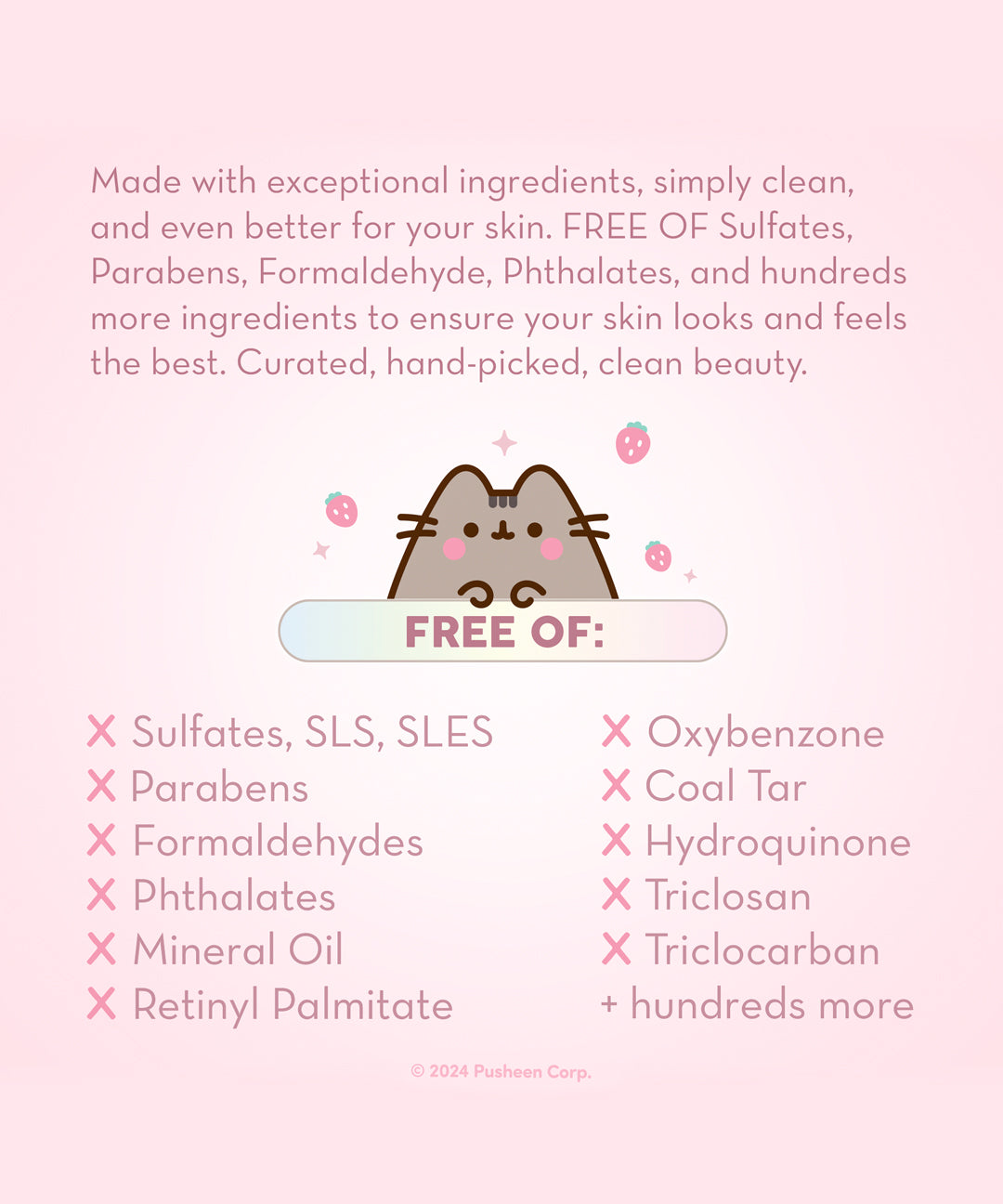 The Crème Shop x Pusheen Sheet Masks - 3-pack