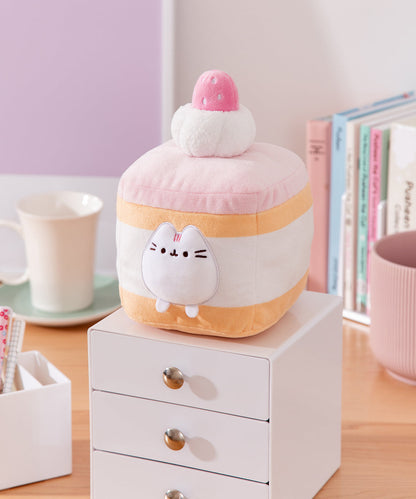 Pusheen Sweets Strawberry Spongecake Squisheen Plush