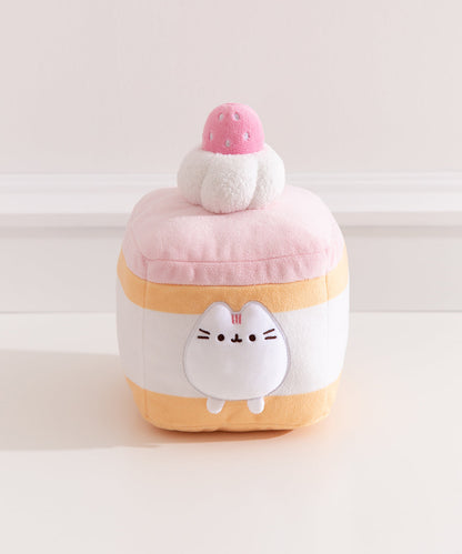 Pusheen Sweets Strawberry Spongecake Squisheen Plush