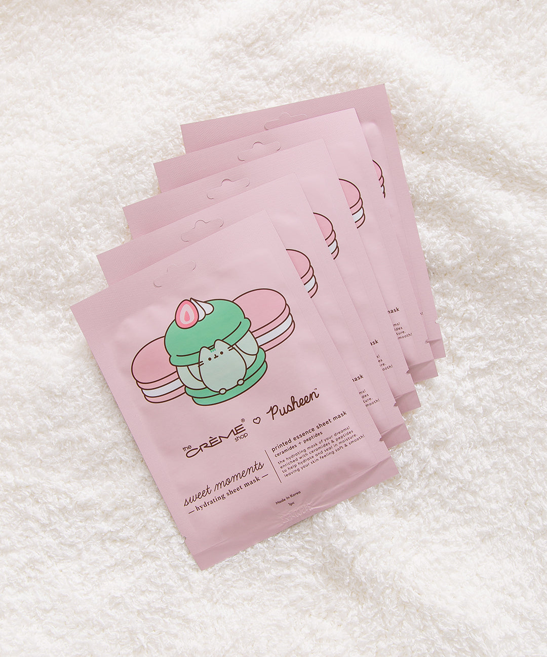 The Crème Shop x Pusheen Sweets Sheet Masks - 5-pack