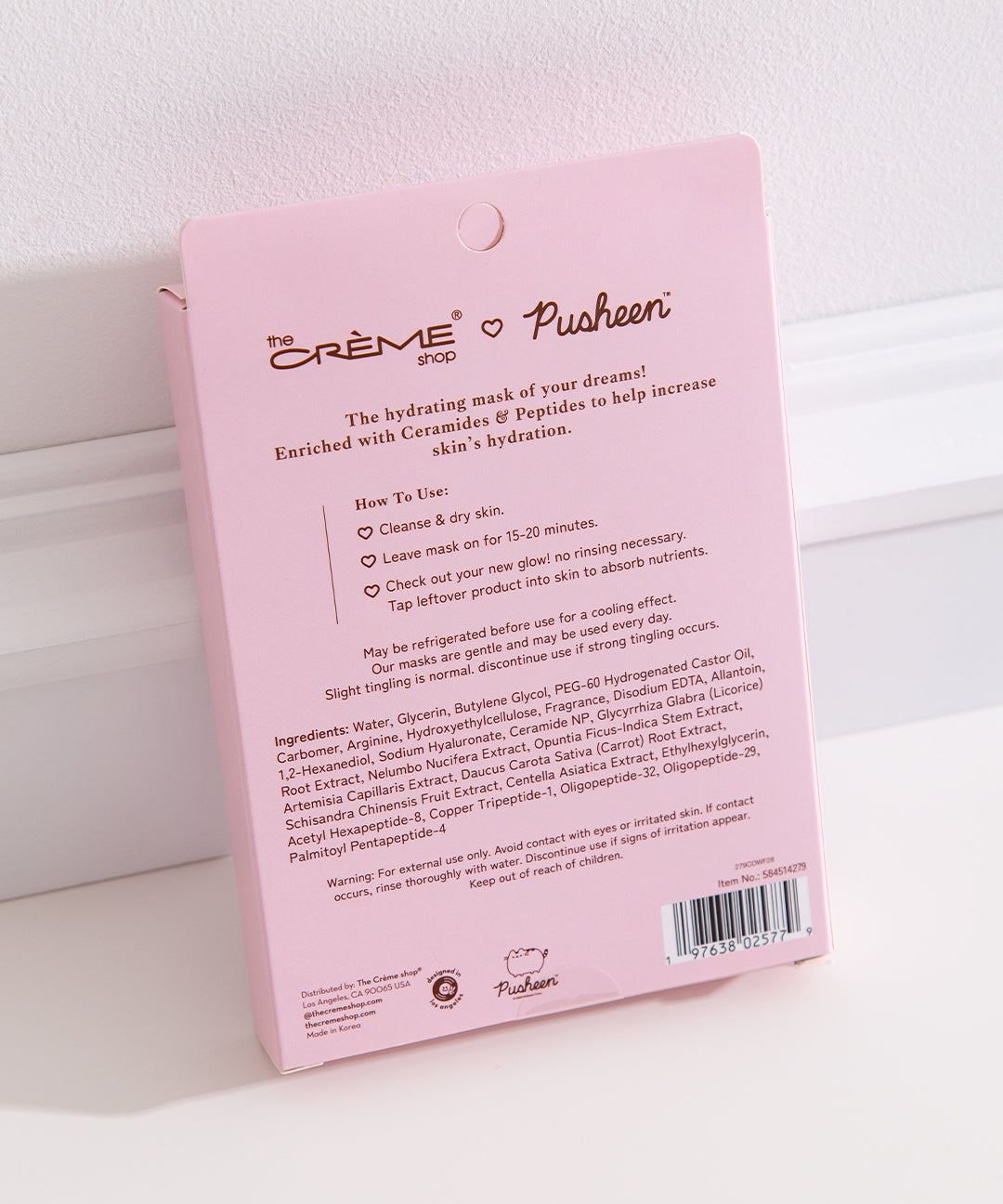 The Crème Shop x Pusheen Sweets Sheet Masks - 5-pack