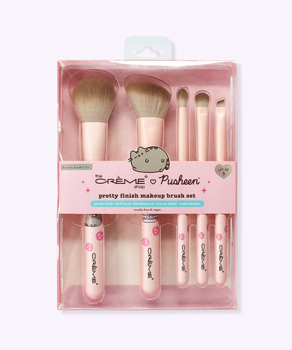 The Crème Shop x Pusheen 5-pc Makeup Brush Set