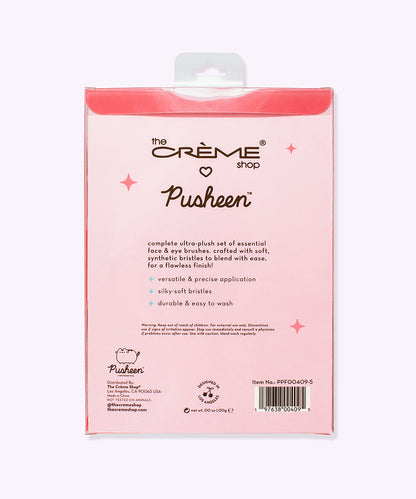 The Crème Shop x Pusheen 5-pc Makeup Brush Set