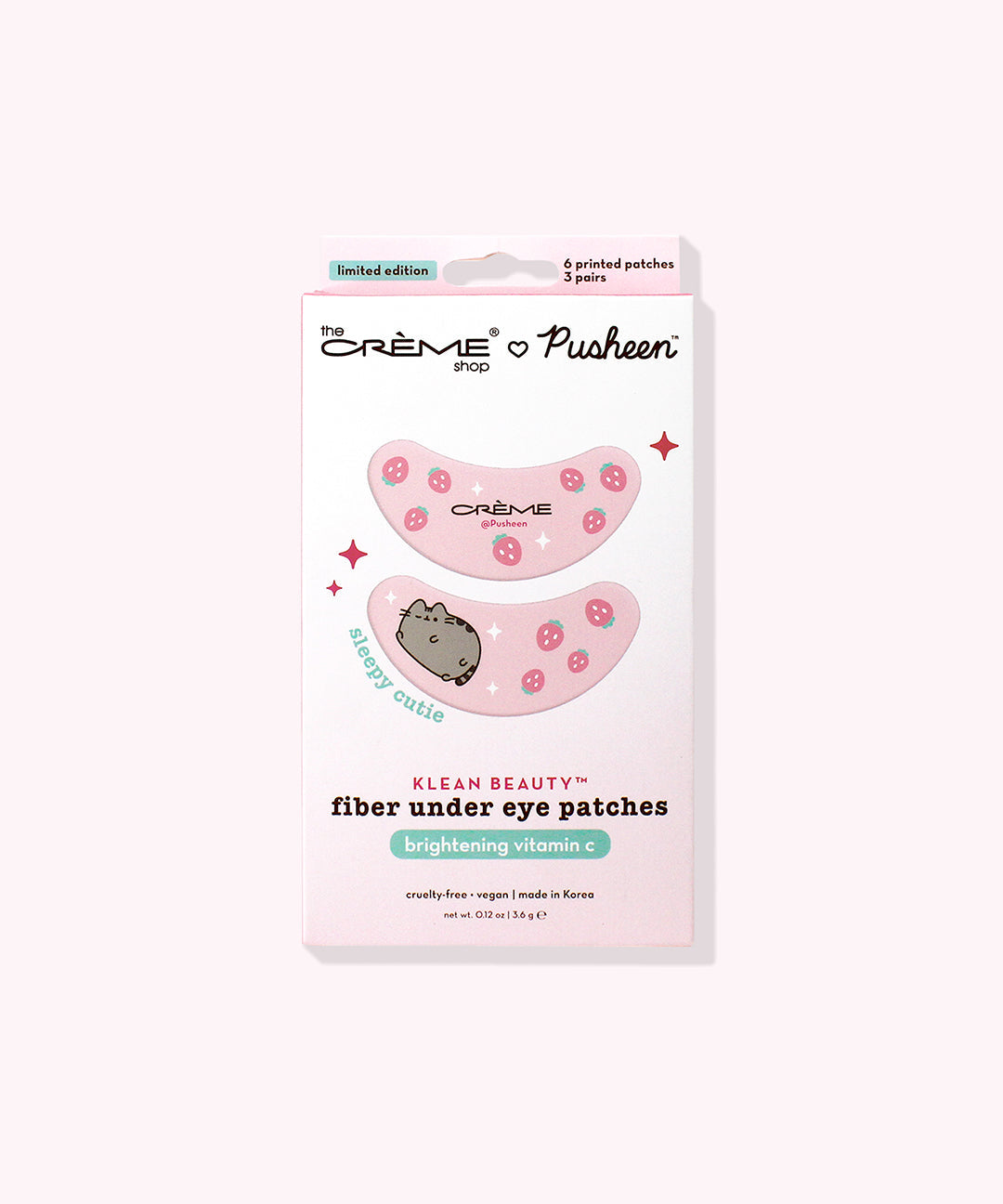 The Crème Shop x Pusheen Under Eye Patches - 3-pack